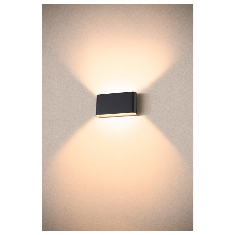 OVAL 18 WL wall-mounted light 2700/3000K, 10W, black