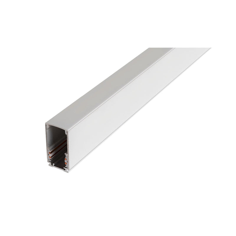 1m mounting track deep, 48V TRACK, white, DALI