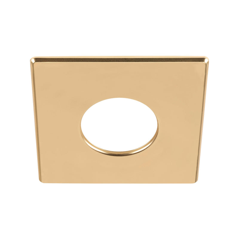 UNIVERSAL DOWNLIGHT cover, for downlight IP65, square, gold matt