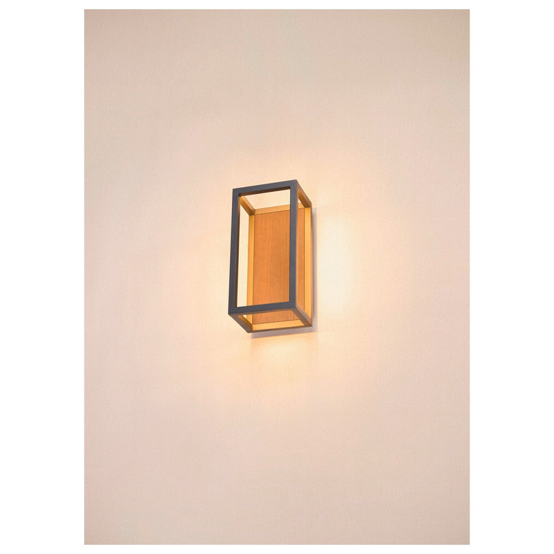 QUADRULO wall-mounted light, 3000K, anthracite