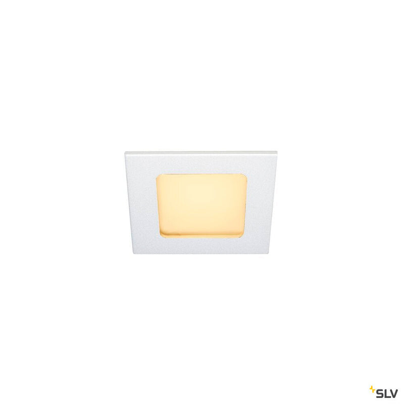 FRAME BASIC recessed fitting, LED, 3000K, matt white, SET, 9.4W, incl. driver