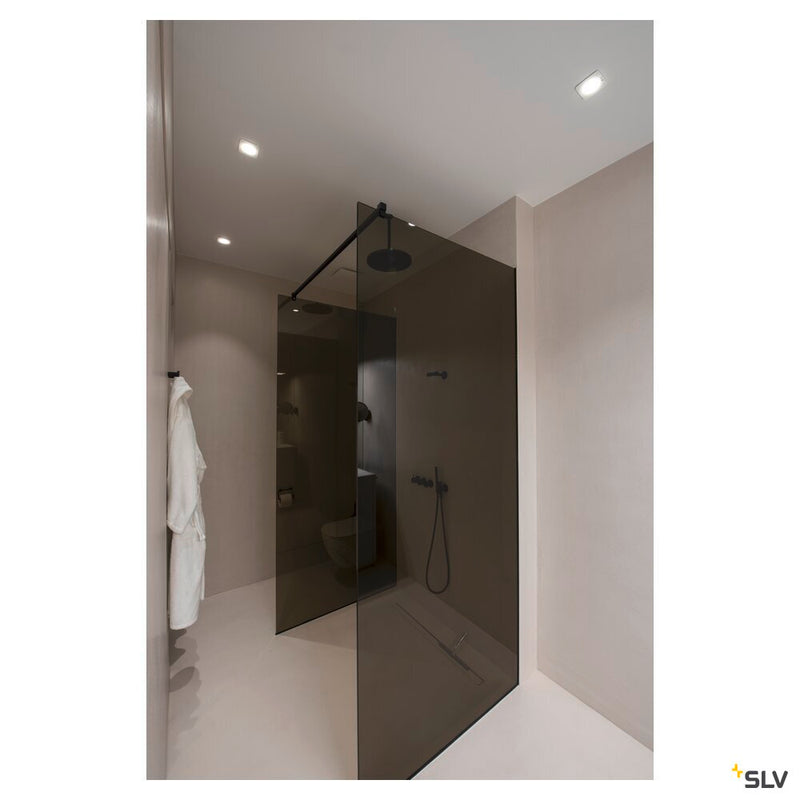 PATTA-F, recessed fitting, LED, 3000K, square, white, 38°, incl. driver