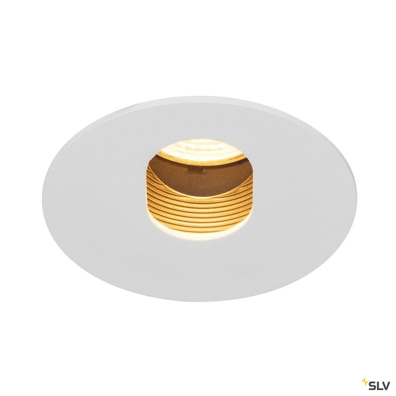 H-LIGHT 2, recessed fitting, LED, 2700K, oval, white, 20°, 11,5W, incl. driver, clip spring
