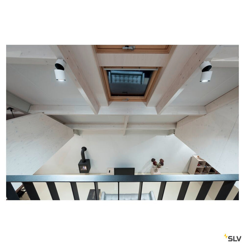 SUPROS 78, ceiling light, LED, 3000K, round, white, 60° lens