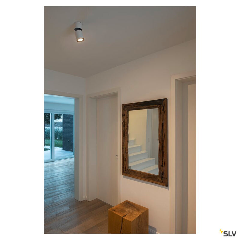 SUPROS 78, ceiling light, LED, 3000K, round, white, 60° lens