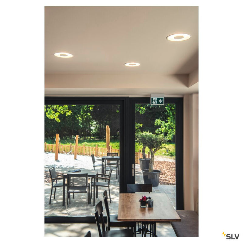 OCCULDAS 23, recessed fitting, LED, 3000K, round, white, 26W