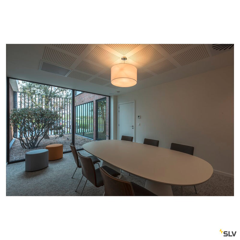 FENDA suspension, A60, chrome, without shade, without canopy, open cable, max. 60W