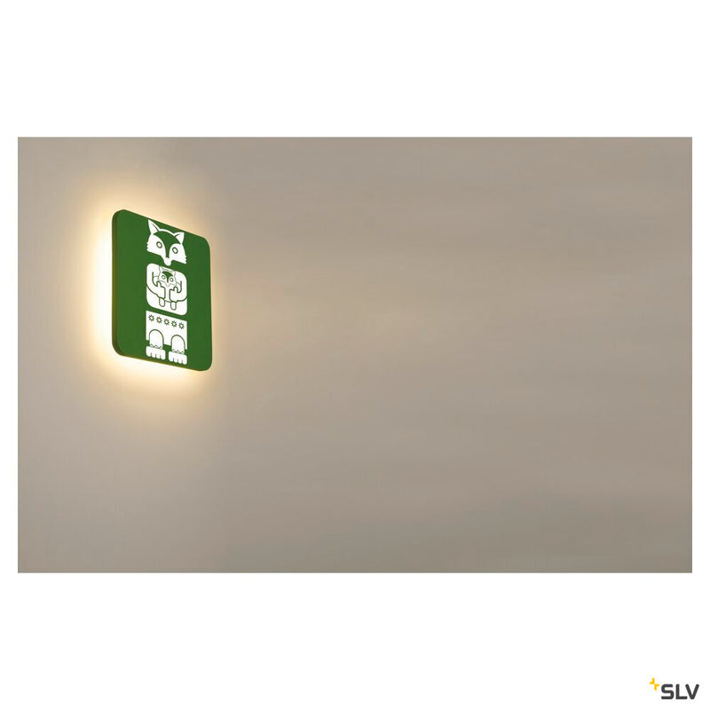 PLASTRA SQUARE, wall light, LED strip, 3000K, square, white plaster max. 10.8 W