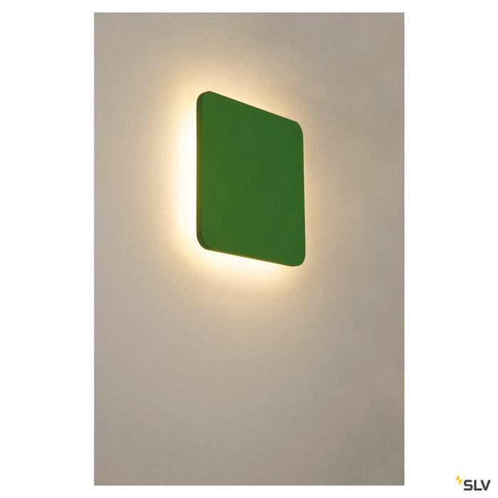 PLASTRA SQUARE, wall light, LED strip, 3000K, square, white plaster max. 10.8 W