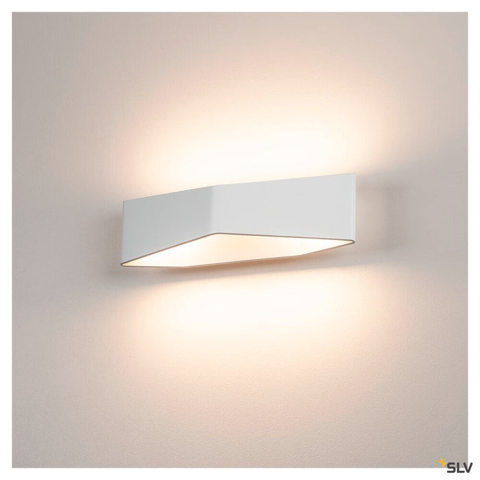 CARISO WL-4, wall light, LED, 2700K, white, 2x9W