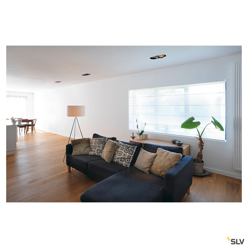 FENDA, floor stand, A60, chrome, without shade, max. 40W