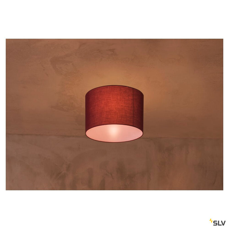 FENDA, ceiling light, ceiling plate, A60, black, without shade, max. 60W