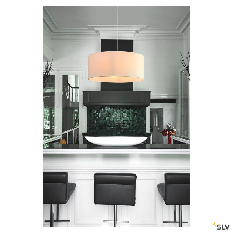 FENDA, lamp shade, white, Ø70cm
