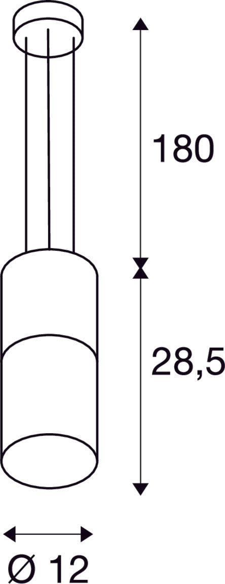 LISENNE, pendant, TC-(D,H,T,Q)SE, stone-grey, max. 23W