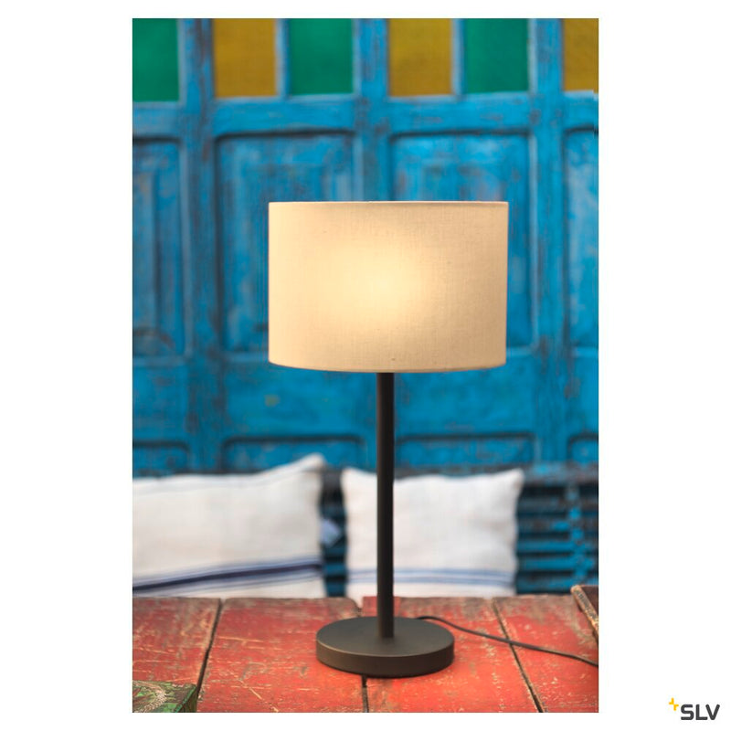 FENDA, lamp shade, round, white, Ø/H 30/20 cm