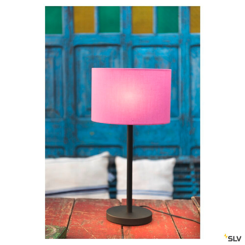 FENDA, table lamp, lamp base, A60, black, without shade, max. 60W