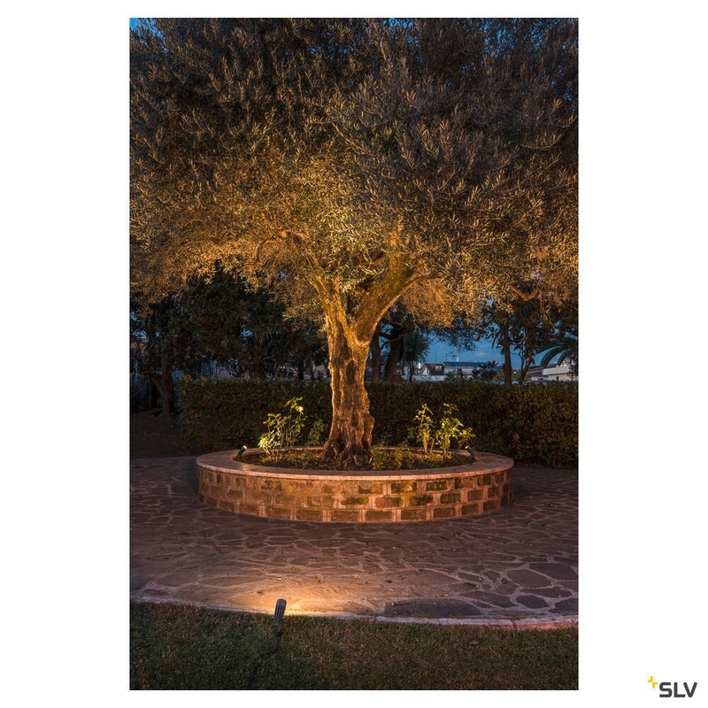 SYNA, outdoor spike luminaire, LED, 3000K, IP55, anthracite, 230V, 8.6W