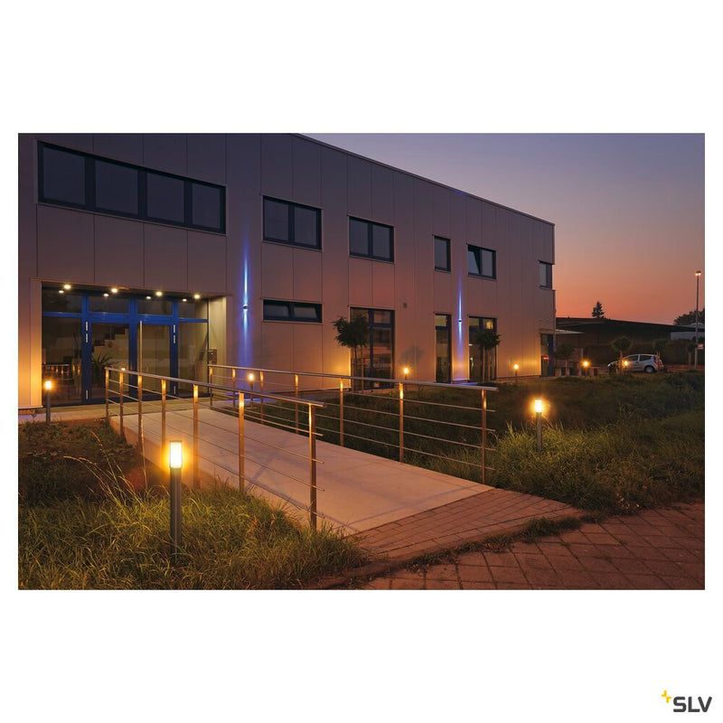 BIG NAILS 80, outdoor floor stand, TC-(D,H,T,Q)SE, IP44, stainless steel 304, Ø/H 6.5/81 cm, max. 15W