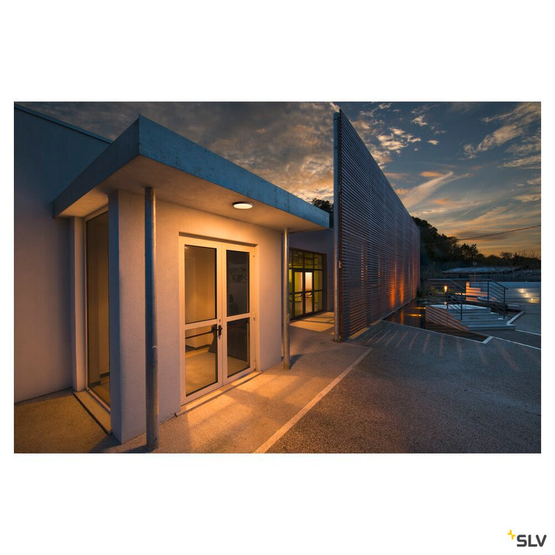 AINOS, ceiling light, LED, 3000K, round, anthracite, with sensor