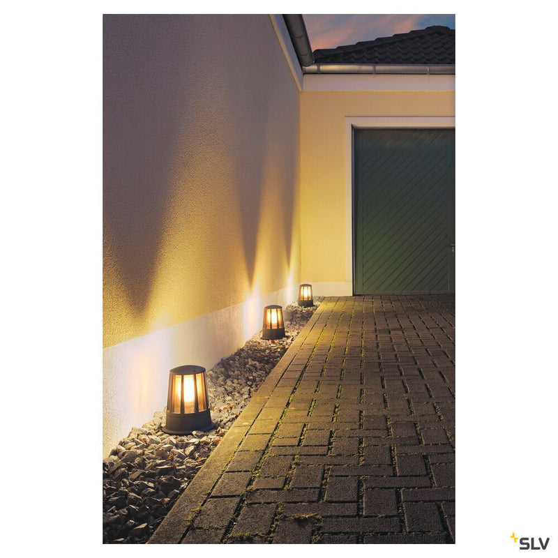 CONE, outdoor floor stand, A60, IP54, anthracite, max. 100W