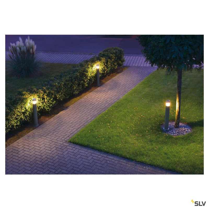 C-POL, outdoor floor stand, TC-(D,H,T,Q)SE, IP54, anthracite, max. 24W