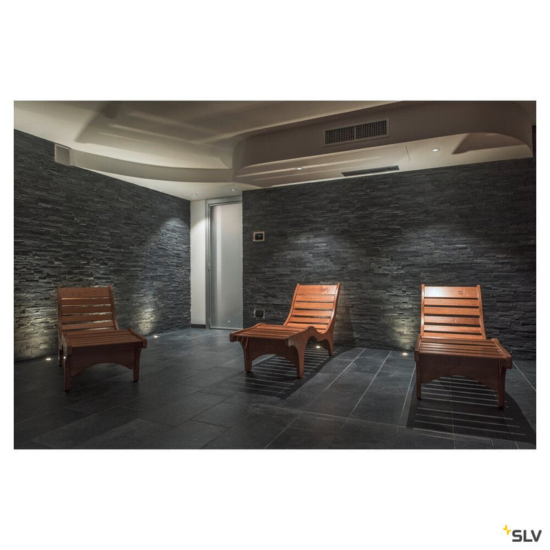 PATTA-I recessed fitting, LED, 3000K, square, matt white, 38°, incl. driver