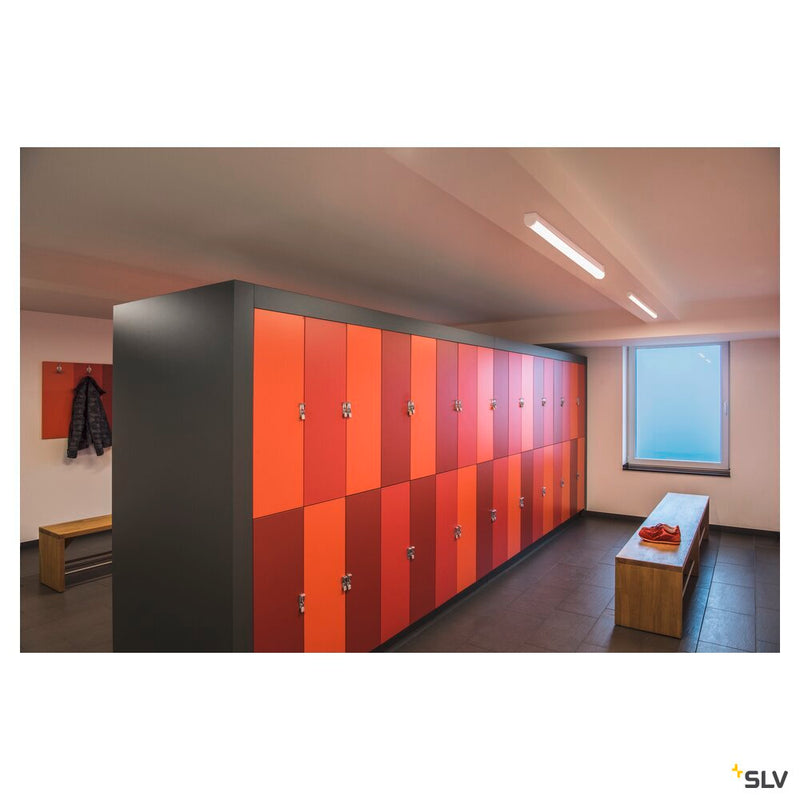 BENA, ceiling light, LED, 4000K, white, L/W/H 120/6.5/7.4 cm